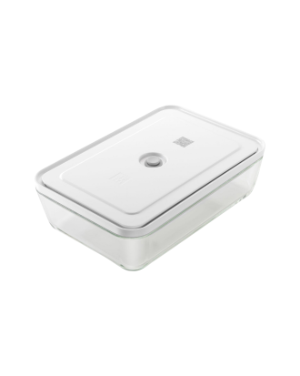 ZWILLING - Vakuumlåda Gratängform Fresh & Save 2800 ml Glas - Vit