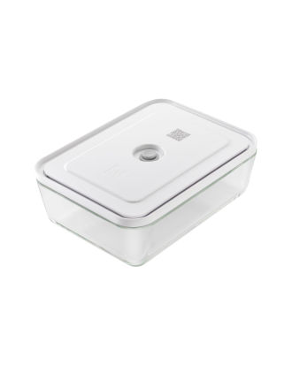 ZWILLING - Vakuumlåda Fresh & Save 2000 ml Glas - Vit