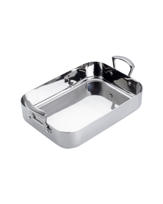 Scanpan - Långpanna Fusion 5roaster induktion 35x24cm - Silver