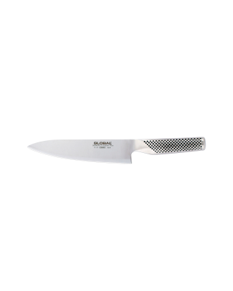 Global - Kockkniv G-55 18 cm - Silver