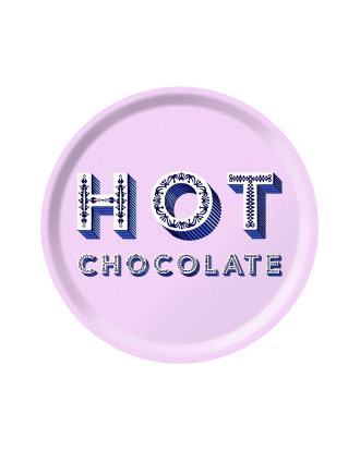 Jamida - Bricka Ø 31 cm - Lila