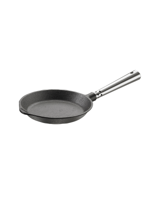 Skeppshult - Stekpanna 18 cm med stålhandtag - Svart