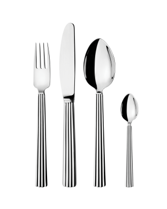 Georg Jensen - Bestick Bernadotte Set med 16 delar - Silver
