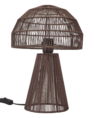 PR Home - Bordslampa Porcini 37 cm - Brun