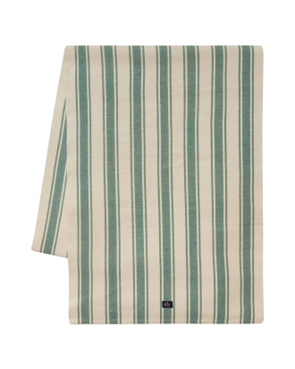 Lexington - Löpare Striped Cotton/Jute Runner - Grön - 50X250