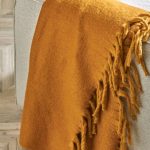 Ellos - Pläd Verna throw - Gul - 130X170