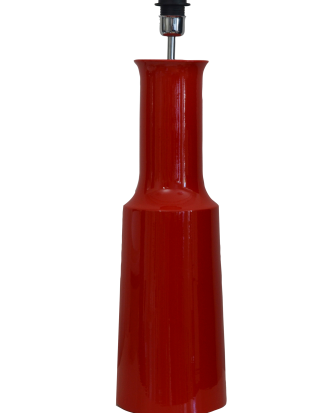 Hallbergs - Lampfot Palma - Röd