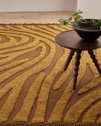 Ellos - Bomullsmatta Merida - Brun - 200X300