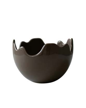 DBKD - Kruka/skål Happy easter small - Brun