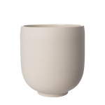 ERNST - Kruka i stengods Ø 26 cm, h 28 cm - Vit