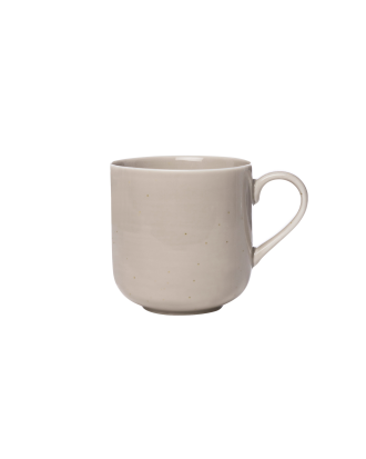 ERNST - Kaffemugg i porslin - Grå