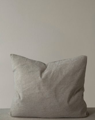 Mimou - Örngott Stripe No.1 hampa/bomull - Natur - 50X60