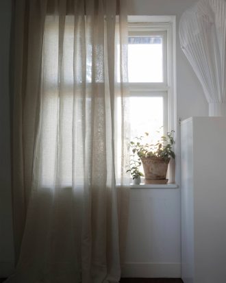 Mimou - Gardin Sophie dubbel bredd - Natur - 290