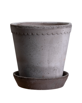 Bergs Potter - Kruka med fat Helena RAW