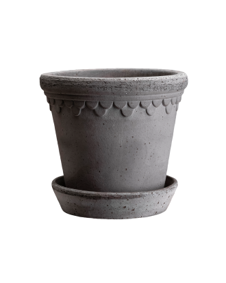 Bergs Potter - Kruka med fat Københavner RAW