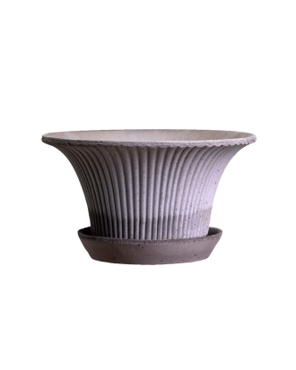 Bergs Potter - Kruka med fat Daisy RAW