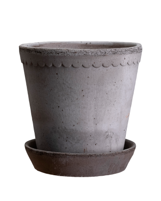 Bergs Potter - Kruka med fat Helena RAW