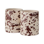 Fratelli Coli - Mugg Spruzzi 2-pack - Brun