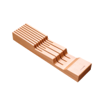 Fiskars - Lådinsats för knivar, trä