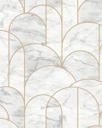 Boråstapeter - Tapet Arch - Vit