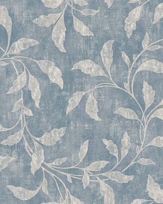 Boråstapeter - Tapet Rosewood Night - Blå