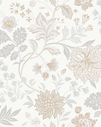 Boråstapeter - Tapet Alicia - Vit