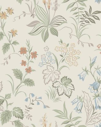 Boråstapeter - Tapet Folklore - Multi