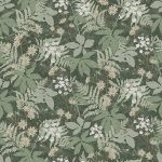 Boråstapeter - Tapet Lindskog - Grön