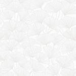 Boråstapeter - Tapet Ginkgo - Vit