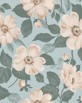 Boråstapeter - Tapet Alfred - Blå