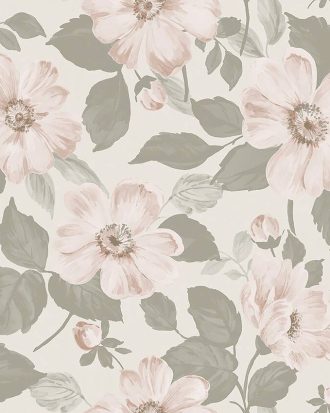Boråstapeter - Tapet Alfred - Rosa