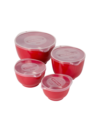 Rosti - Margrethe-set 8 delar - Röd