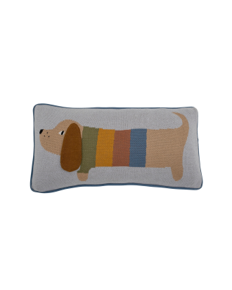 Bloomingville - Kudde Charlie - Blå - 30X60