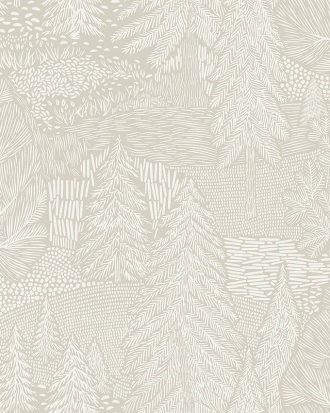 Boråstapeter - Tapet Northern Forest - Beige