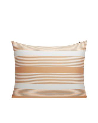 Lexington - Örngott Striped Cotton Sateen Pillowcase - Beige - 50X60