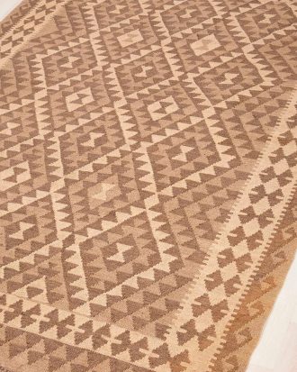 Bargi - Ullmatta Kilim Raw Natural 178x233 - Grå - 170X240