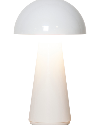 Star Trading - Bordslampa Mushroom - Vit