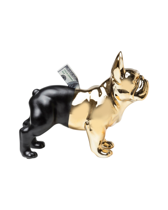 KARE Design - Sparbössa Bulldog - Guld
