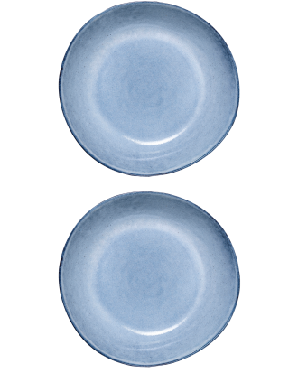Bloomingville - Skål Sandrine Ø 22 cm 2-pack - Blå