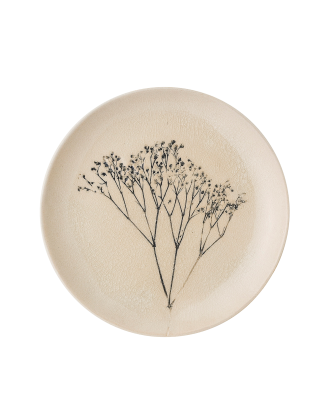 Bloomingville - Tallrik Bea Ø 22 cm - Natur