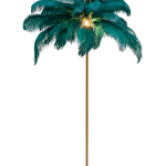 KARE Design - Golvlampa Feather Palm - Grön