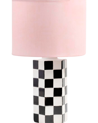 &k Amsterdam - Lampa Check - Svart