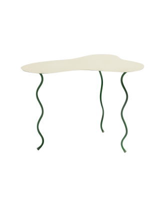 &k Amsterdam - Bord medium Squiggle - Vit