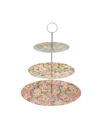 Spode - Kakfat i tre våningar Morris& Co - Multi