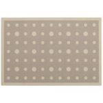 Dots ljusbeige - dörrmatta