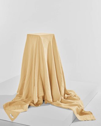 Pastill - Frank duk i franskt lin - Gul - 150X260