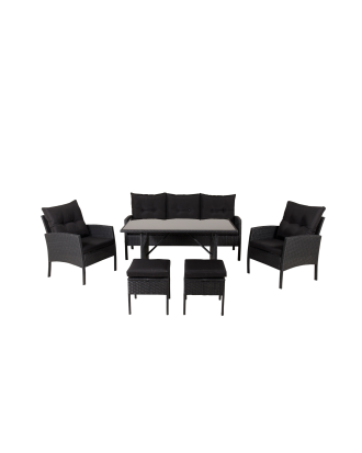 Venture Home - Lounge Set Knock - Svart