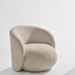 Pastill - Bloom fåtölj i teddy - Beige