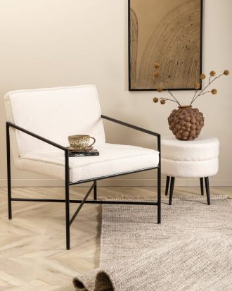 Venture Home - Fåtölj Rakel - Vit