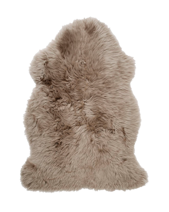 Skinnwille - Fårskinnsfäll Gently - Brun